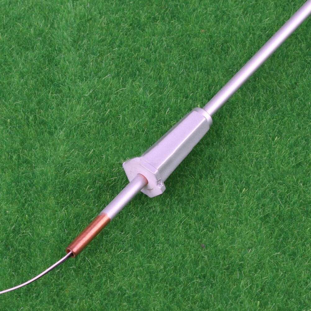 10X O Scale Model Trains Metal Light Poles Wired LED Lighted Street Lamps