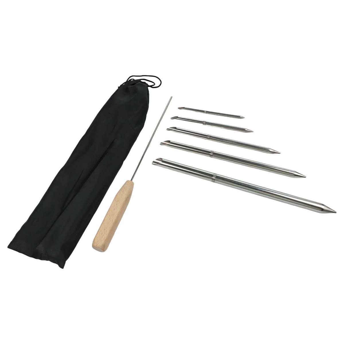 Rope Splicing Tool Kit 6pcs With Needles For Synthetic And Woven Ropes