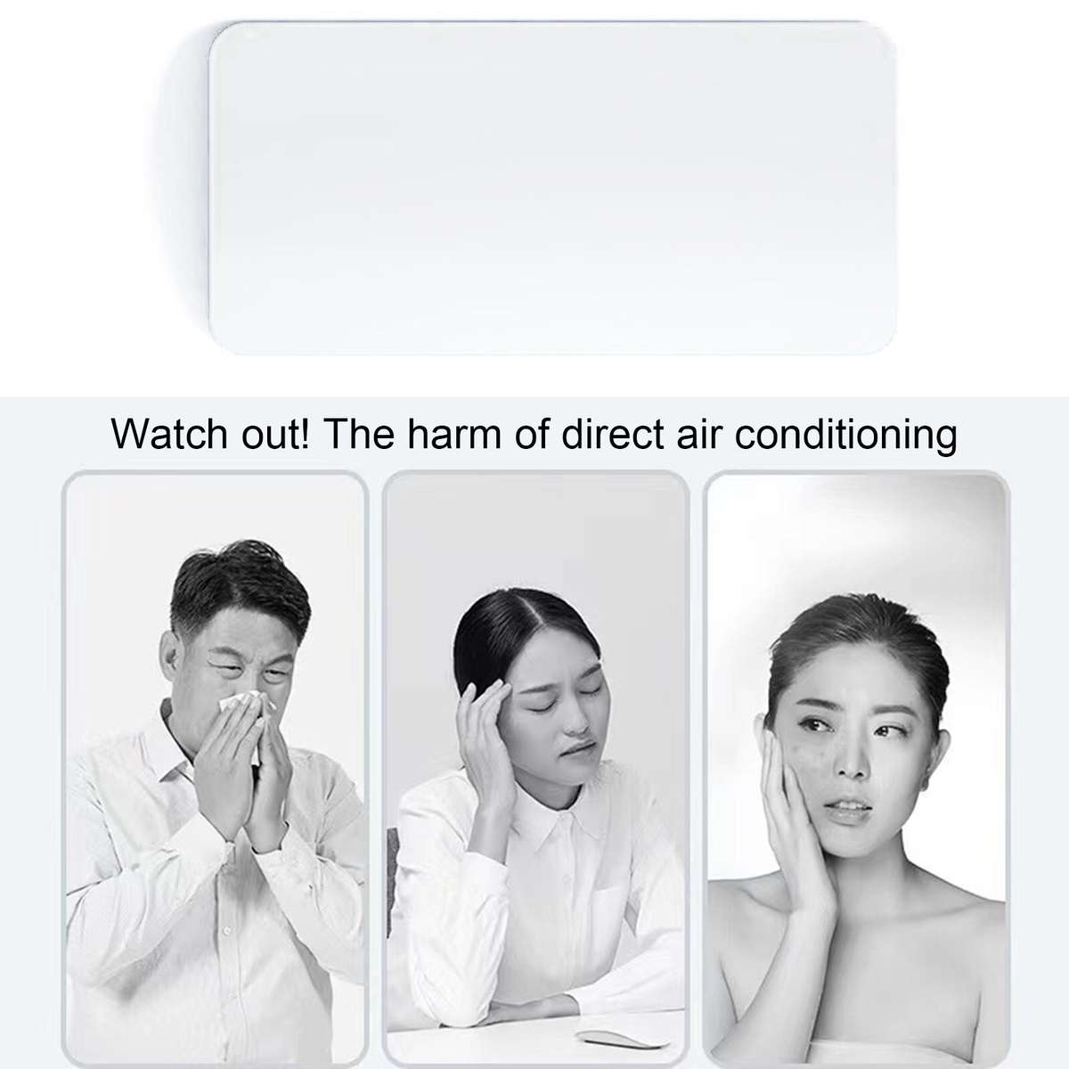 Consistent Temperature Air Vent Deflector For Wall AC Unit Experience