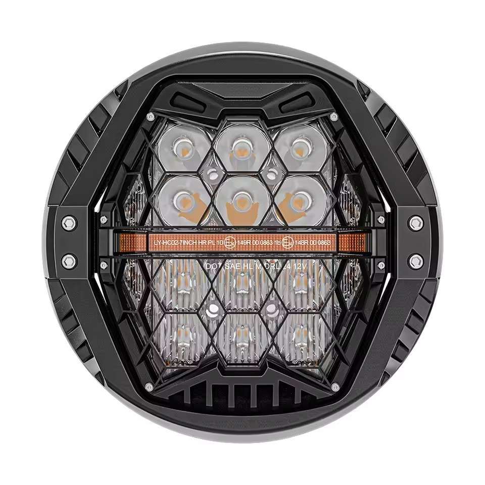 new 7" LED Headlight DRL For Harley Street Glide FLHX 2006-2013 Plug and Play