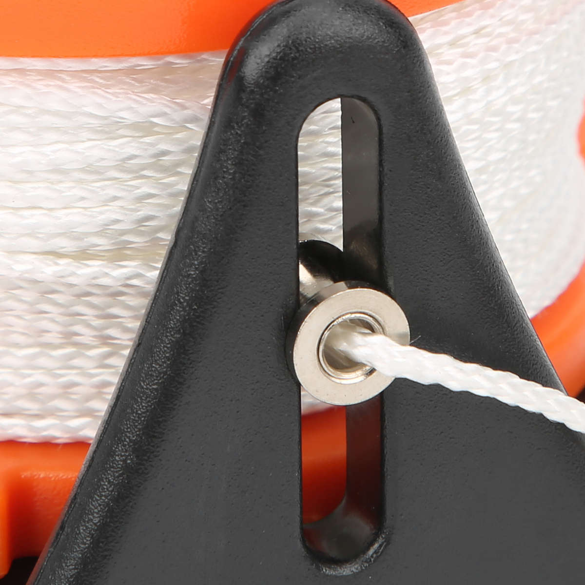 (orange)150ft Diving Line Reel Diving Equipment With Handle Card Position CW