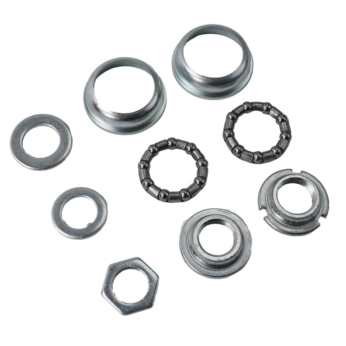 Bike Bicycle Bottom Bracket BB Cup Bearing Set For Large Shell 1 Piece Crank