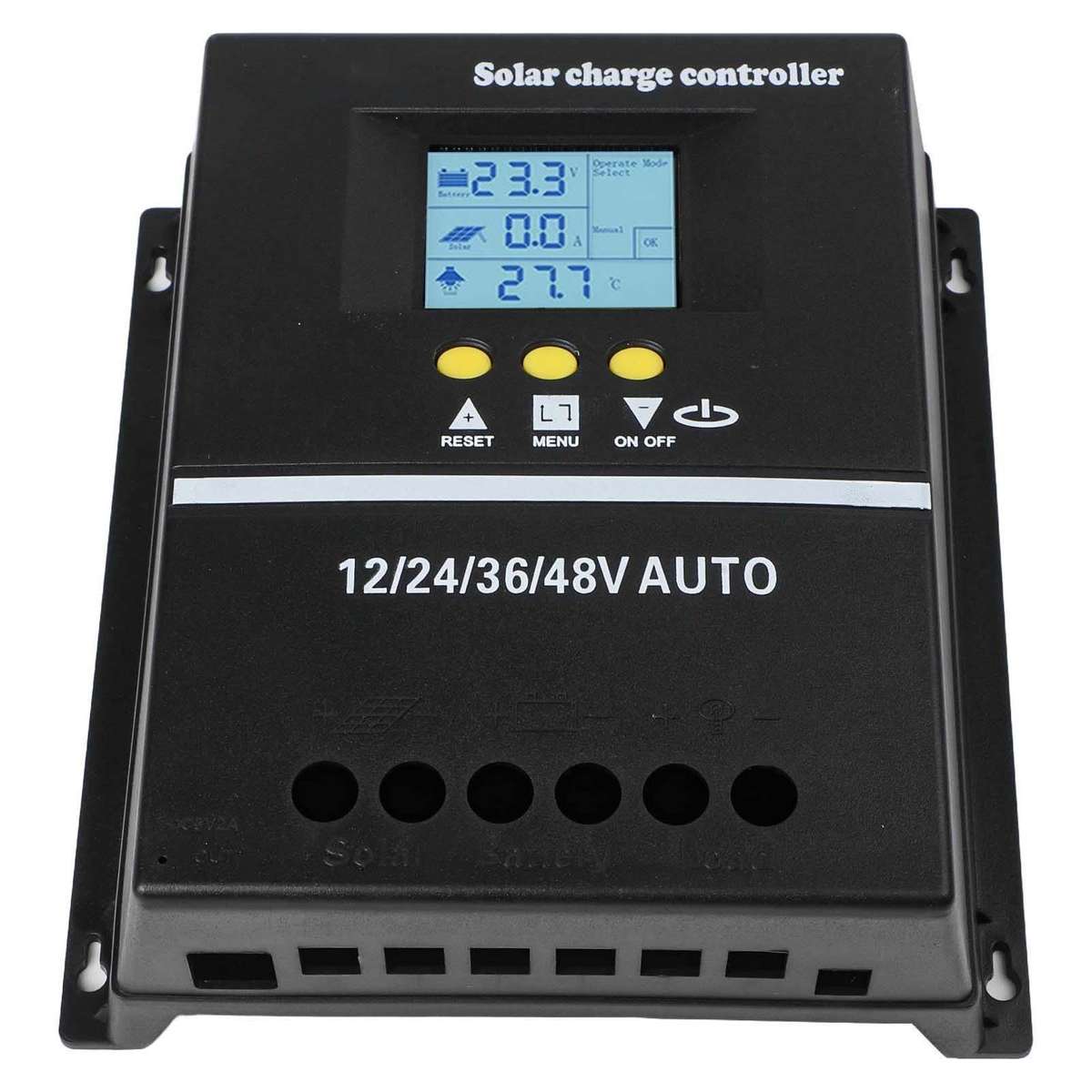 200A Solar Charge Controller For 12V 24V 36V 48V With User Friendly LCD Display