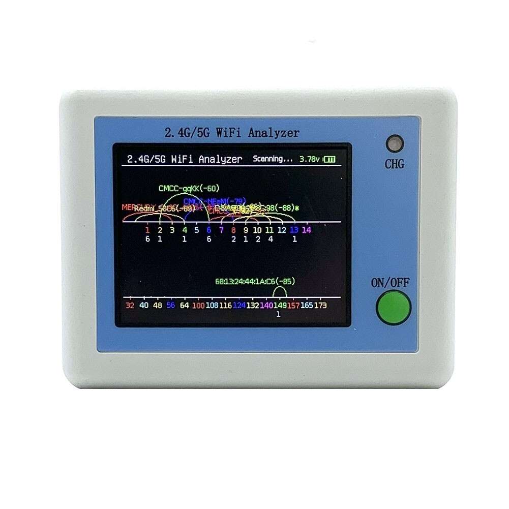 1xWIFI Signal Scanning#Tester WIFI Signal/ Analyzer 2.4G/5G Management-Assistant
