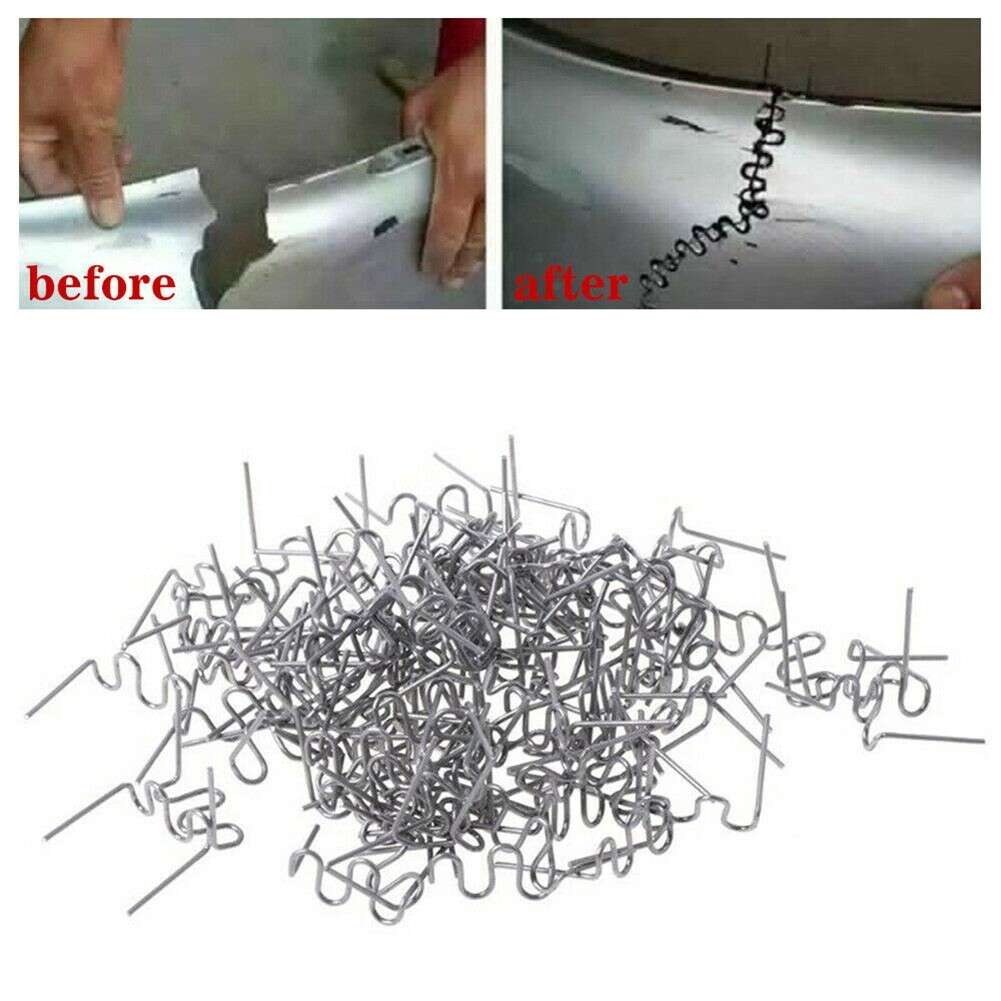 1200PCS 0.6/0.8mm Hot Stapler Staples For Plastic Welder/Car Bumper Repair Kit