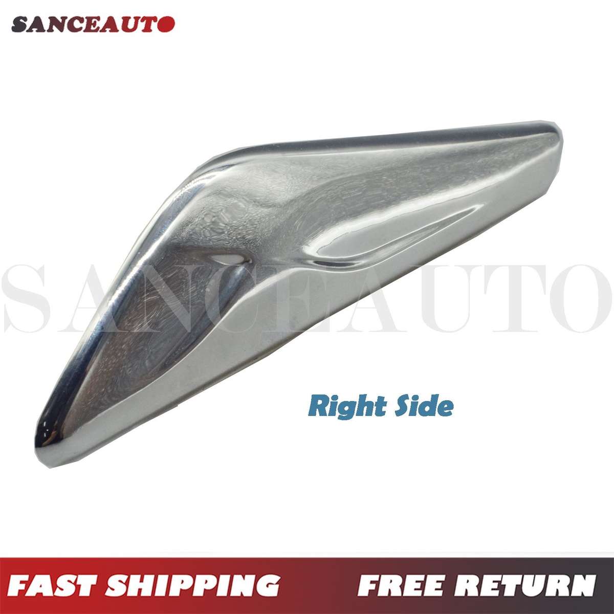 Front Right Side Fender Chrome Trim Finisher 51117338570 For BMW X3 X4 F25 F26