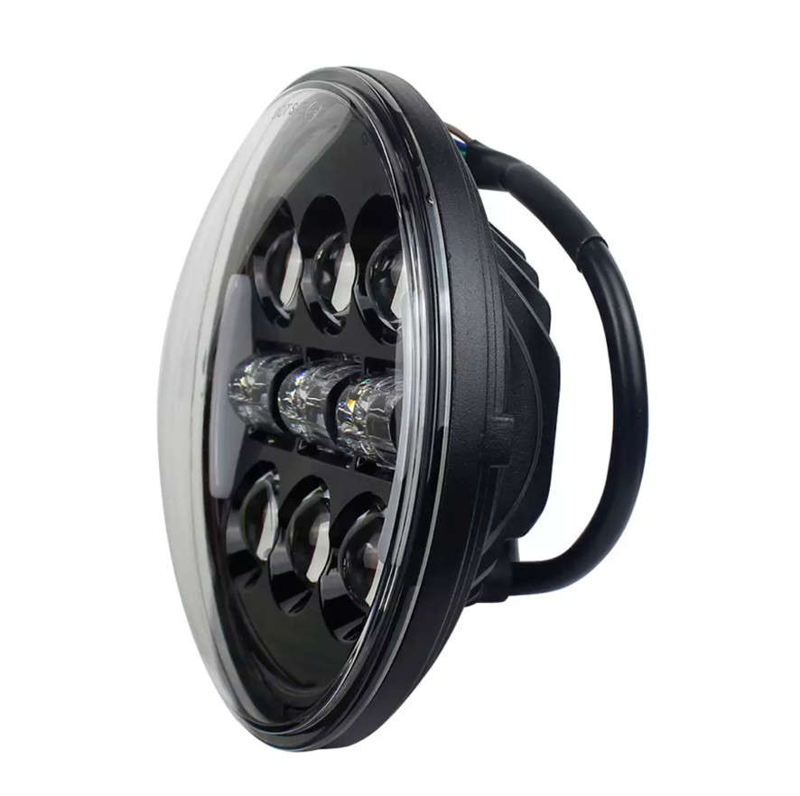 For Harley Davidson Sportster XL 1200 883 5-3/4" 5.75 LED Headlight Turn Signal