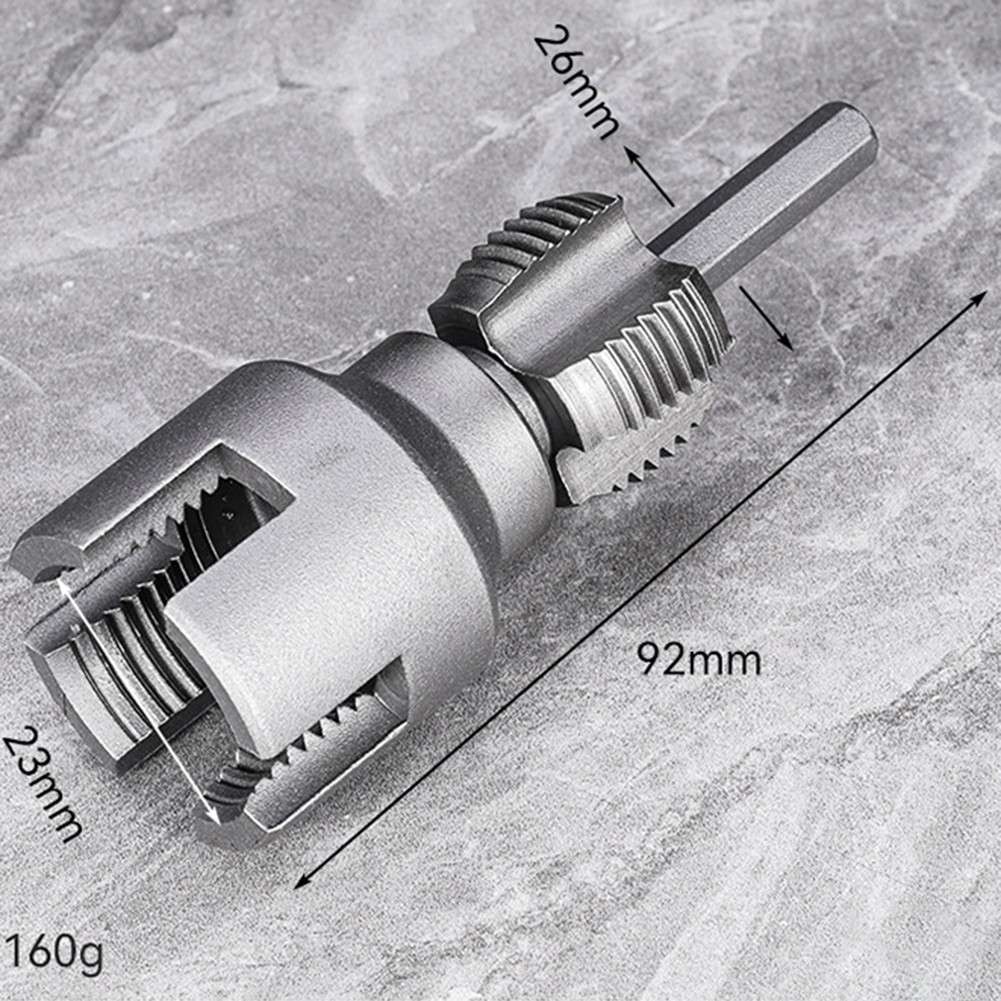 Compact Alloy Steel PVC Pipe Threading Tool With 1/2 And 3/4 Inch Sizes