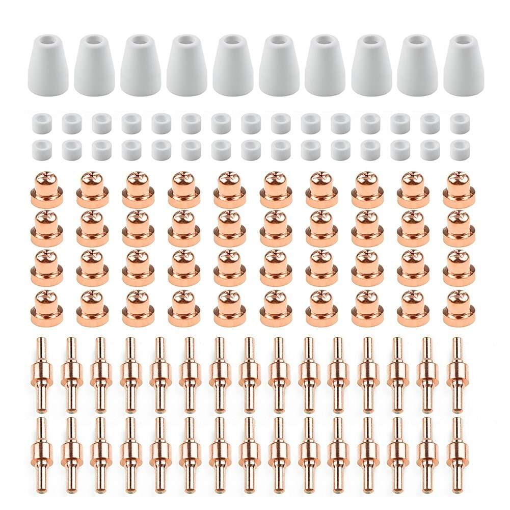 85x/set Plasma Nozzles Set Cutter Consumables Replacement Torches Welding
