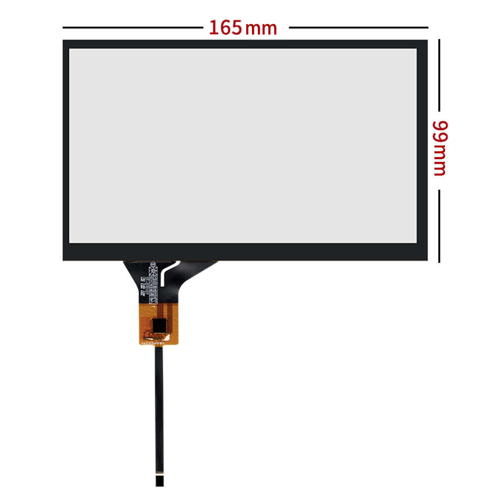 165x99mm Capacitive Touch Screen 7 inch GT911 Chip Plug and Play Left Cable