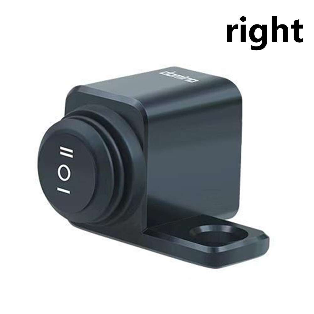 12V Fog Light Aluminum For Motorcycle Handlebar Mount Left Side 16A