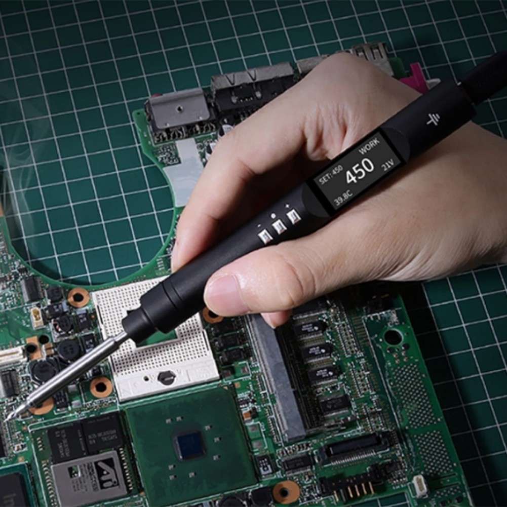 TS101PTS200 Intelligent Soldering Iron Pen Advanced Heat Control & for OLED