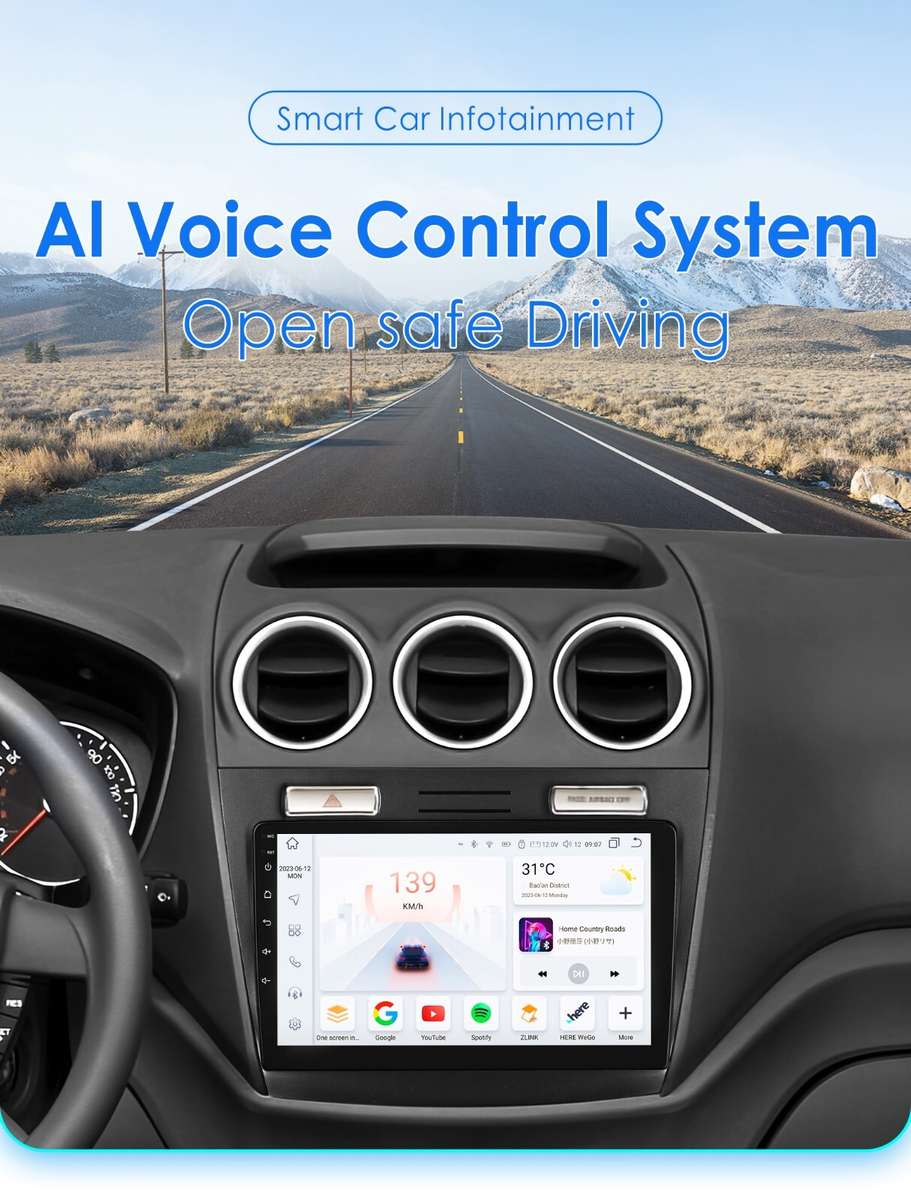 Car Stereo 8Core Android 13 Carplay Radio For Ford Transit Tourneo Connect 10-14