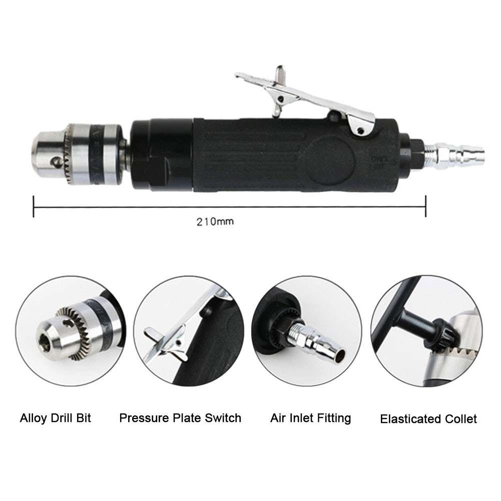 Air Drill Pneumatic Drilling Tool 2500RPM Multifunctiona
