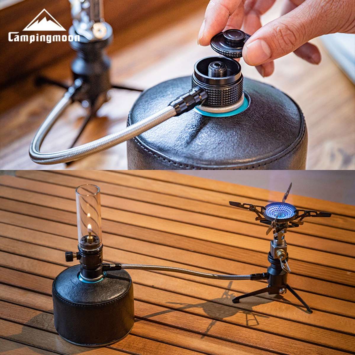 for DURABLE EN417 Valve Canister Converter For Camping Resistant To Wear And