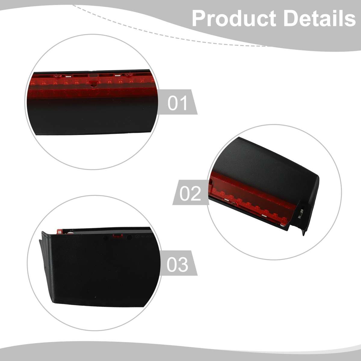 For A6-C7 2011-2018 High Mounted 3rd Third Brake Light Lamp 4G5945097
