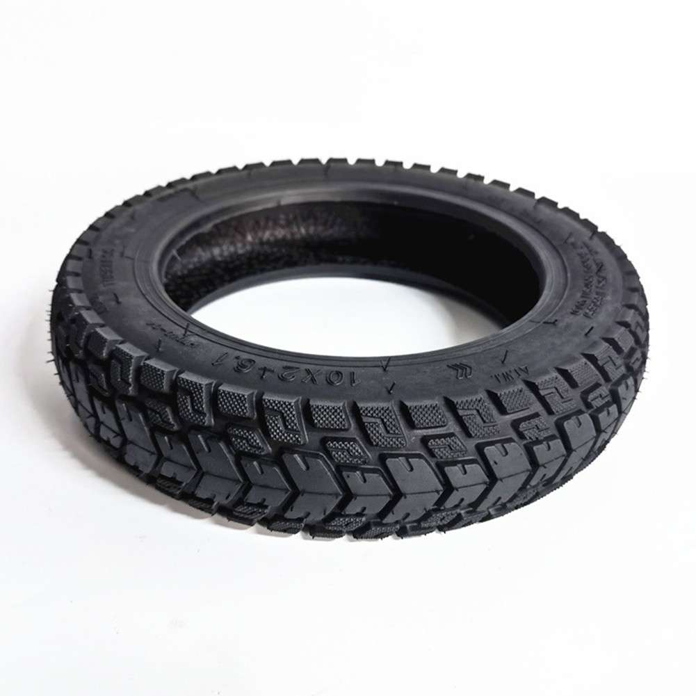 10 Inch 10x2-6.1 Tubeless Tyre Thickened Off-Road Tire Electric Scooter Refit