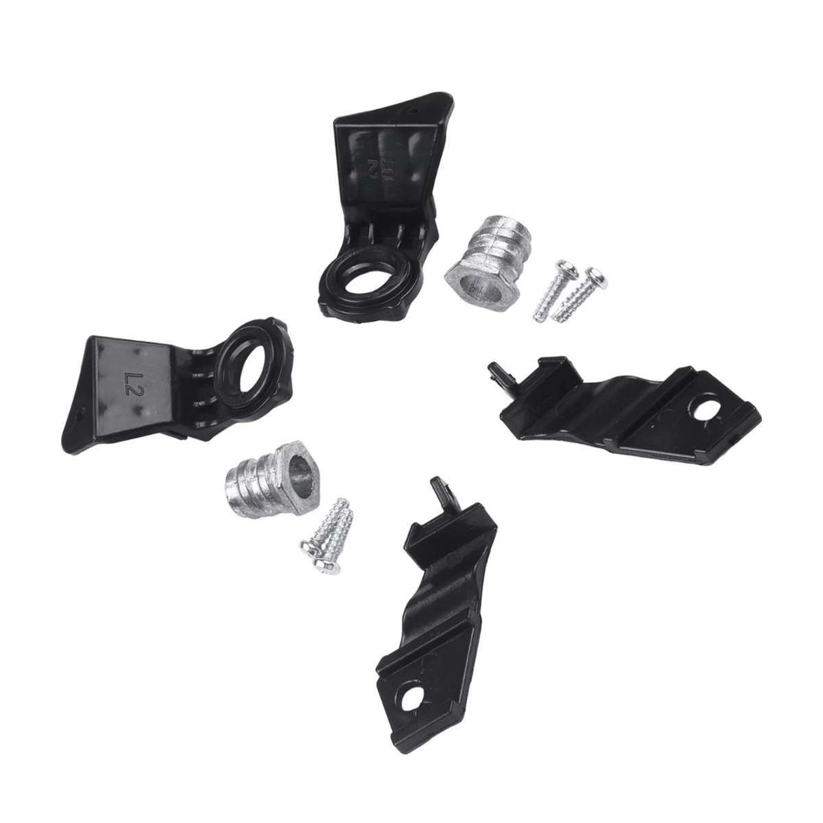HEADLAMP HEADLIGHT BRACKET REPAIR KIT For GOLF For MK5 (2003 2009) R+L SIDE