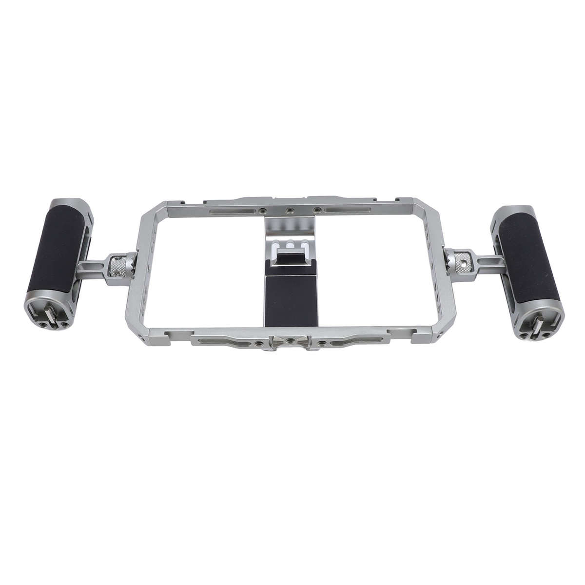 Smartphone Video Rig Kit Anti Shake Silicone Handles Handheld Phone Cage Kit