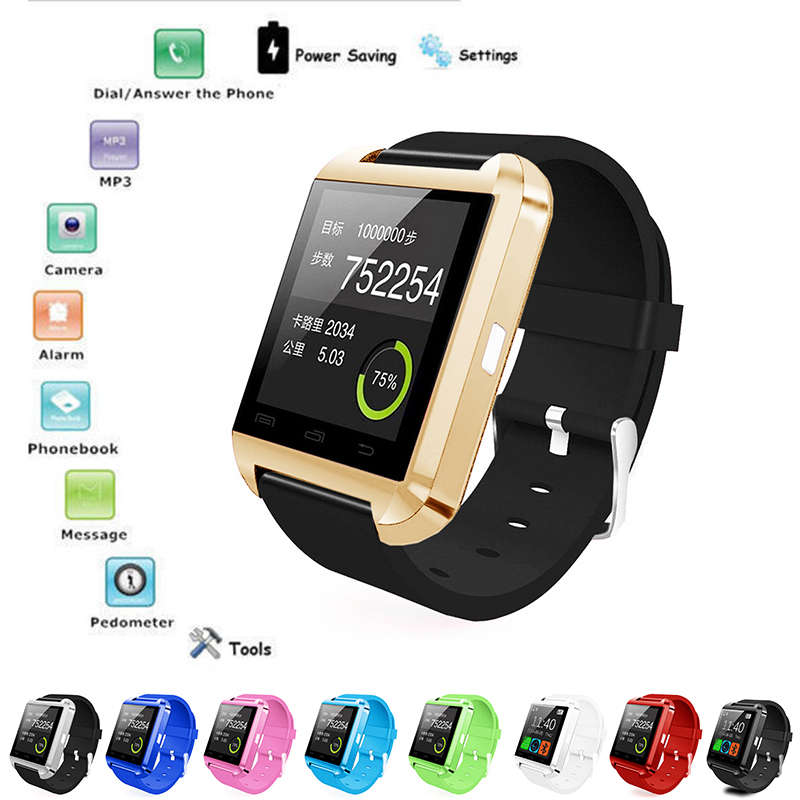 Bluetooth Smart Watch Phone For Android Samsung iPhone iOS