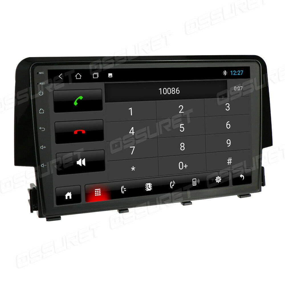 9" For Honda Civic 2016-2021 Apple CarPlay Android Auto Android 11 Car Radio