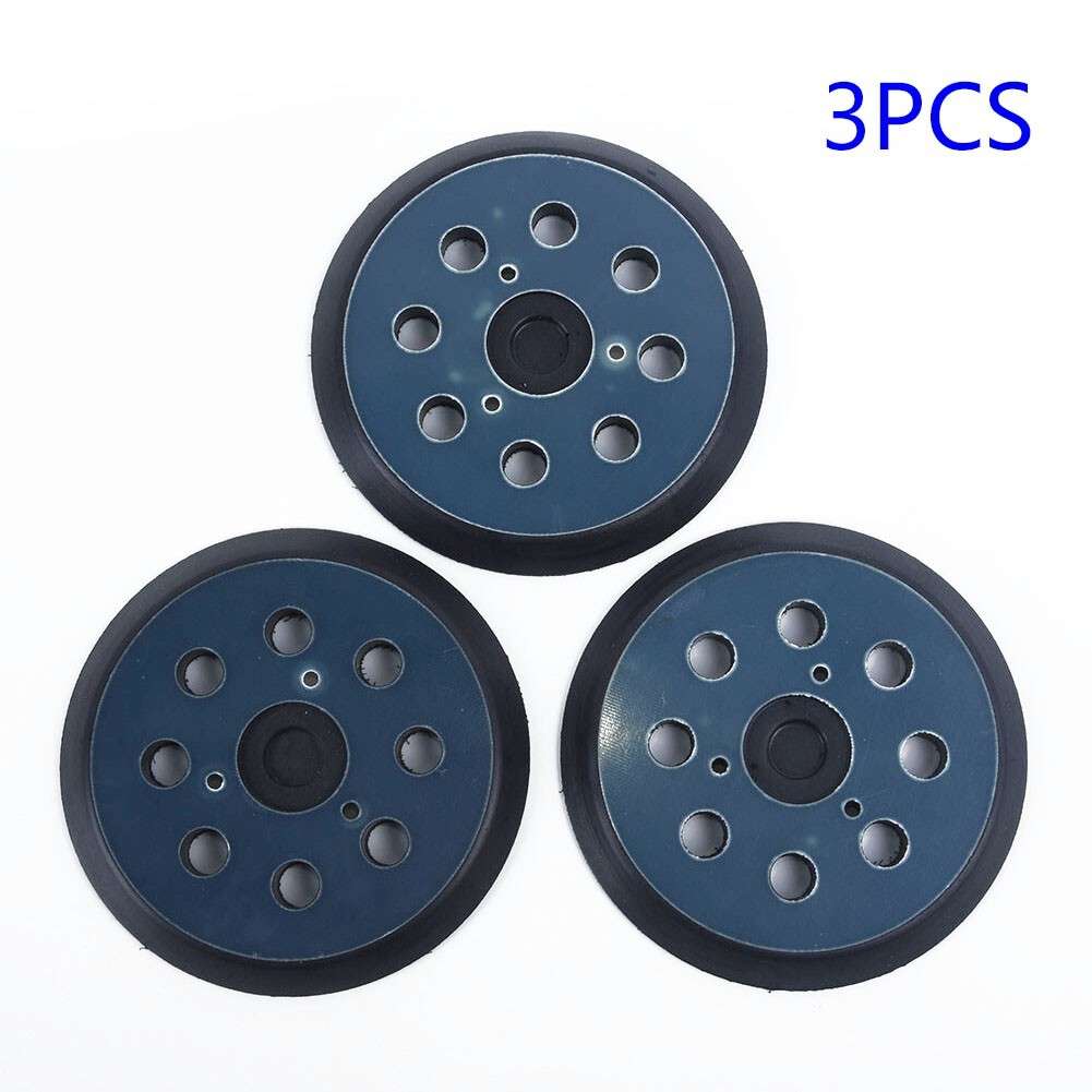 3pcs 5Inches Sanding Pad For BO5021K Sander BO5010 Sander BO5021 Random