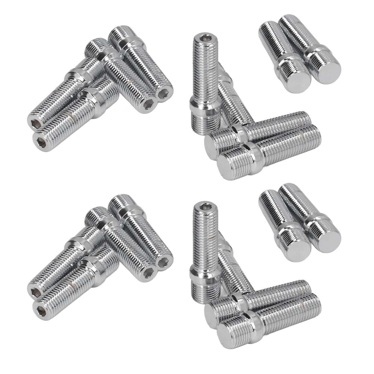 20Pcs Wheel Stud Conversion Screw Adapter 32mm Shank For S4 S CHW