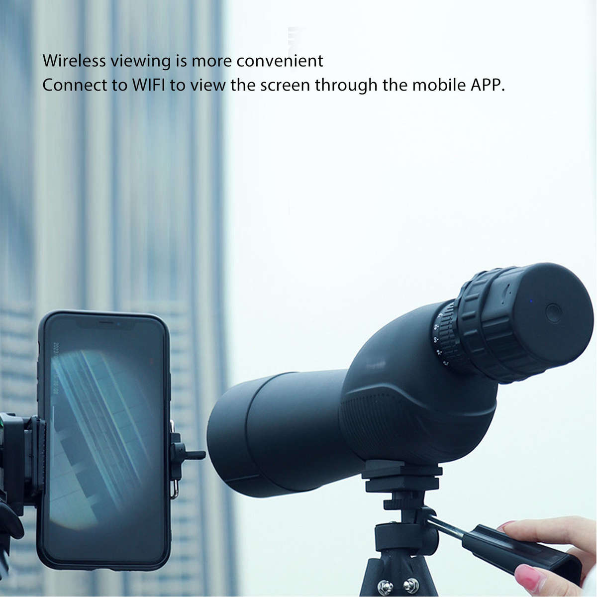 Electronic Telescope Eyepiece Camera 2MP WiFi Electronic Eyepiece Accessory