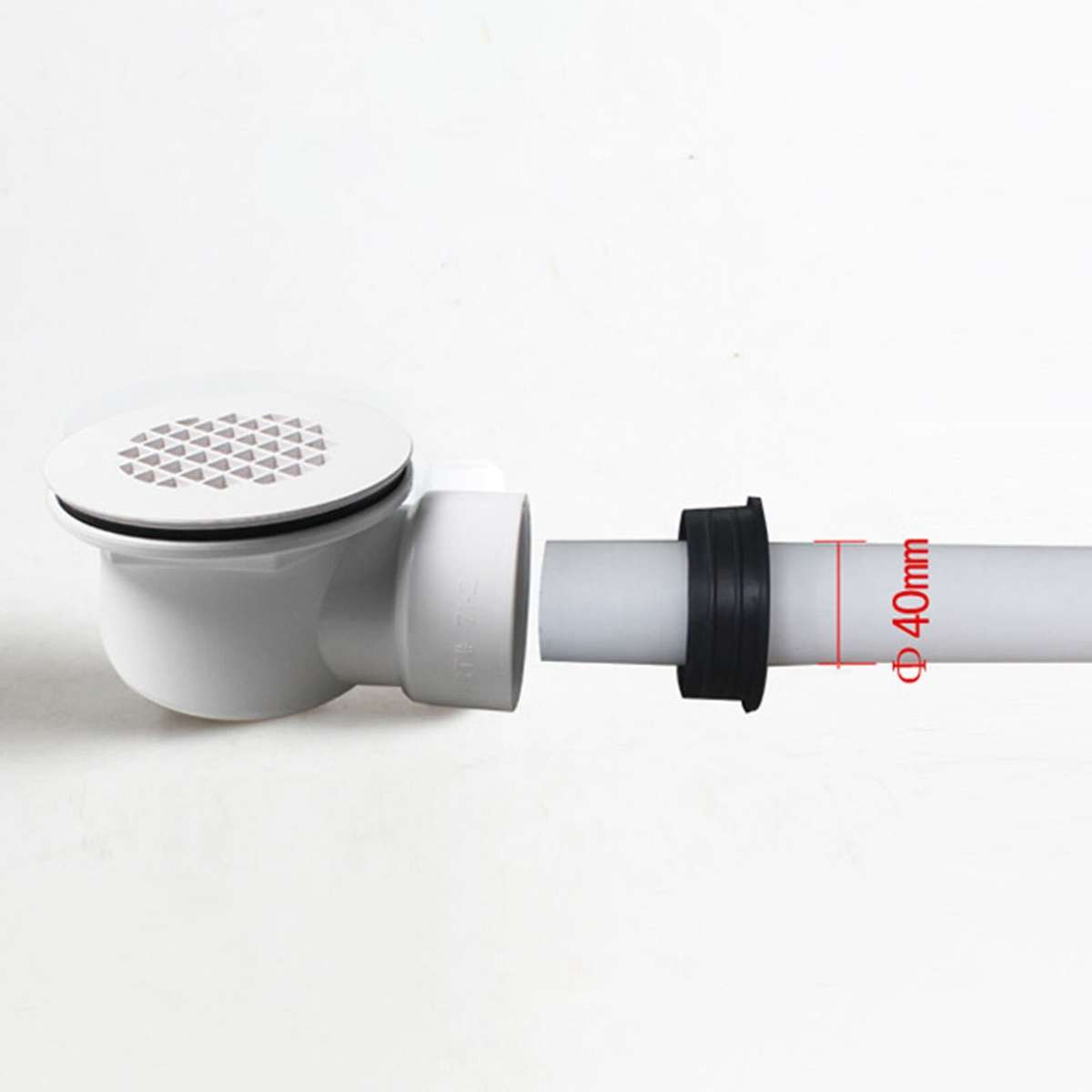 Low Profile Shower Drain Replacement Accessorie 1.5\\ Side Outlet Drain Assembly