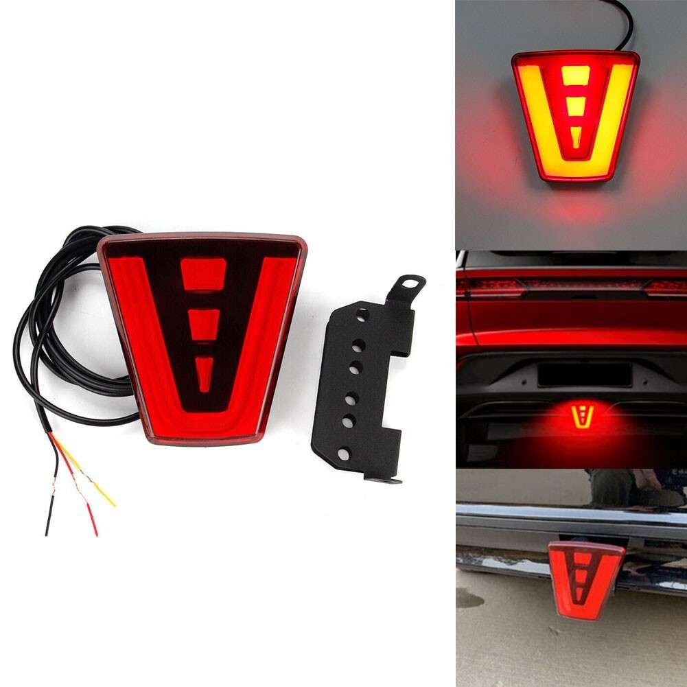 LED F1 Style Red Third Rear Tail Brake Light Stop Fog Lamp