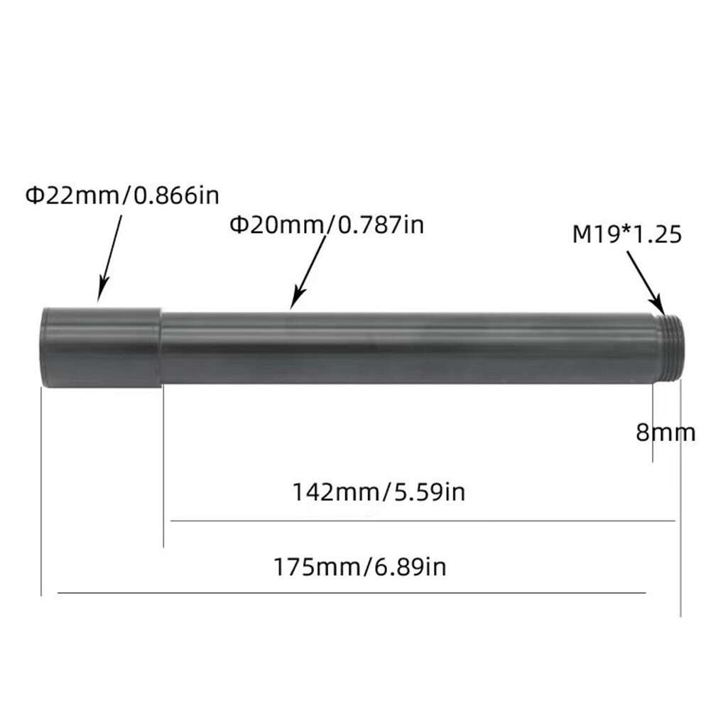 Replace Your Front Fork With This 110 X 20mm Bolt Thru Axle For Fox Bikes