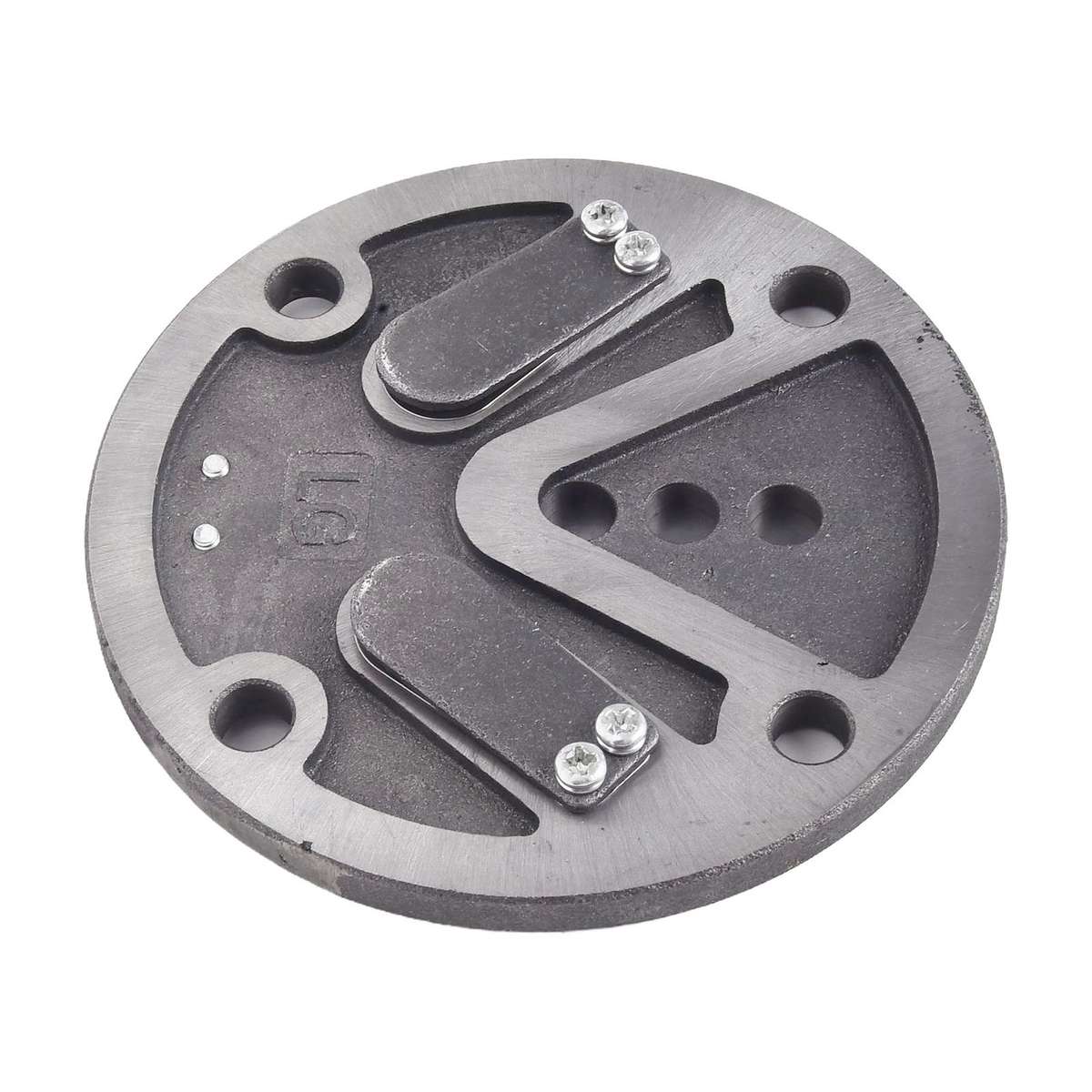 1set Stainless Steel Compressor Valve Plates Set For 80 Air Pump Block Accessory