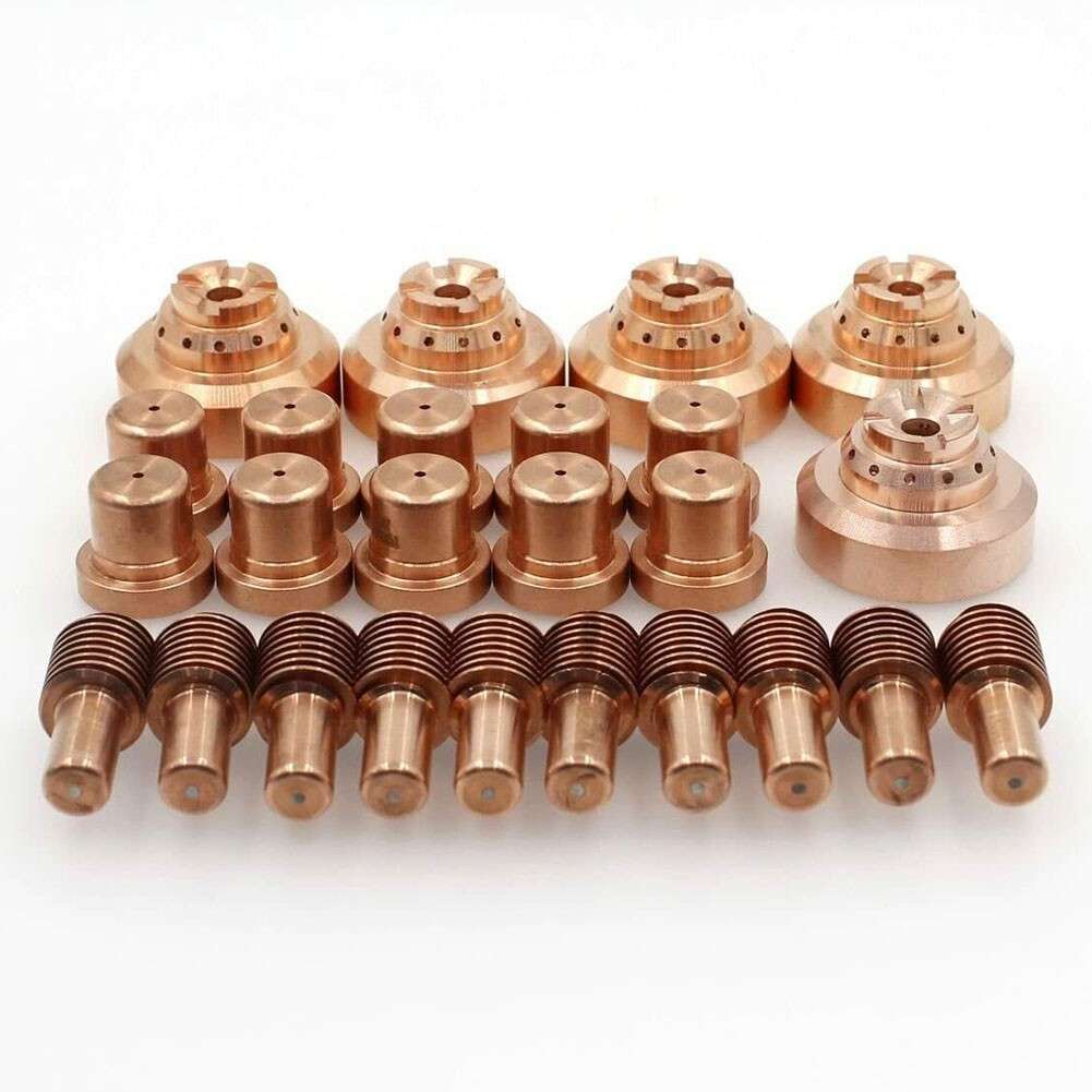 Set Of 25x Plasma Cutting Consumables Kit For Miller ICE 40C/40T/50/55C