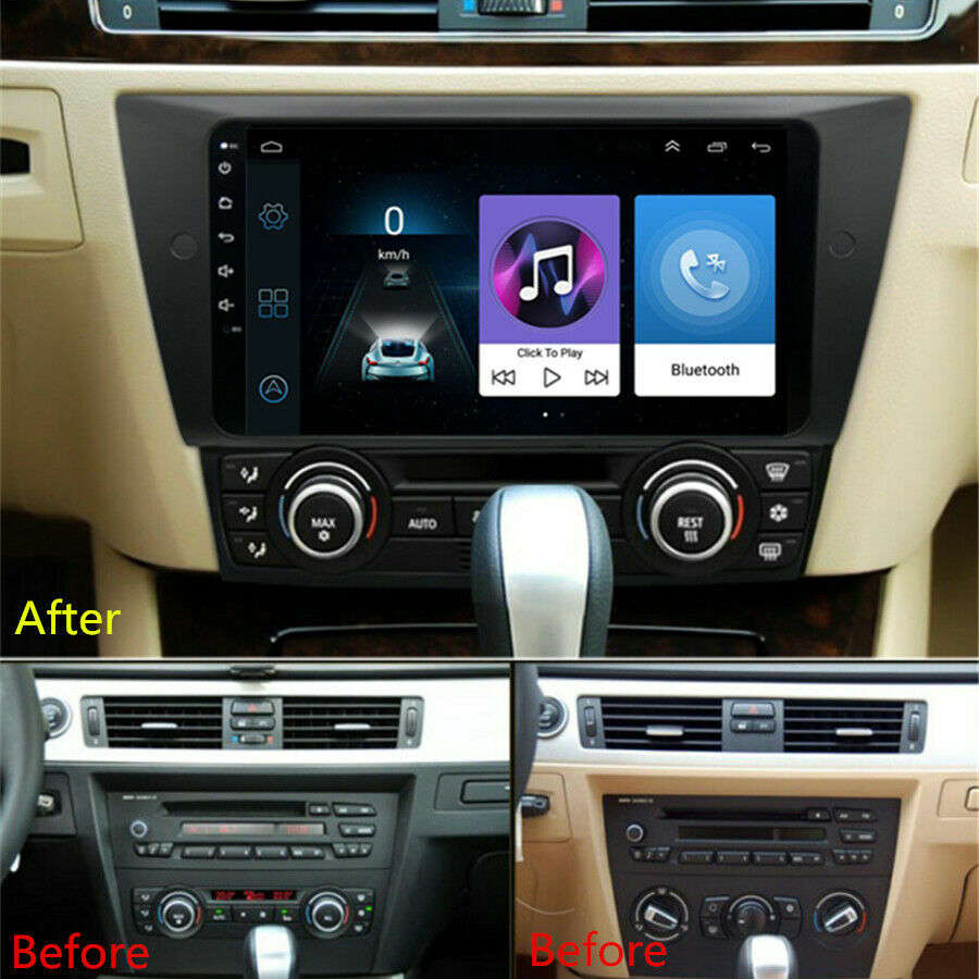 For BMW E90-E93 9" Android 10 4Core Car Radio GPS Navi Stereo CarPlay Headunit