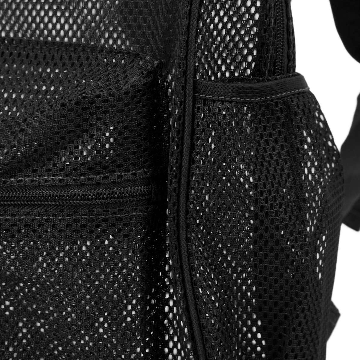 Mesh Backpack Heavy Duty Lightweight Large Capacity Washable See Through CW