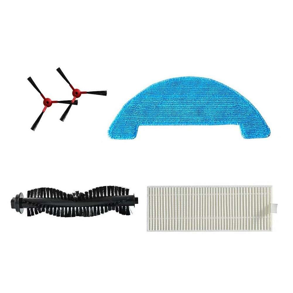Brush Filter Set Spare Vacuum Robot For Smartai G50 / C50 Mop Cloths