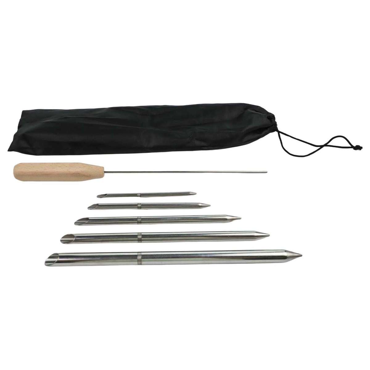 Rope Splicing Tool Kit 6pcs With Needles For Synthetic And Woven Ropes