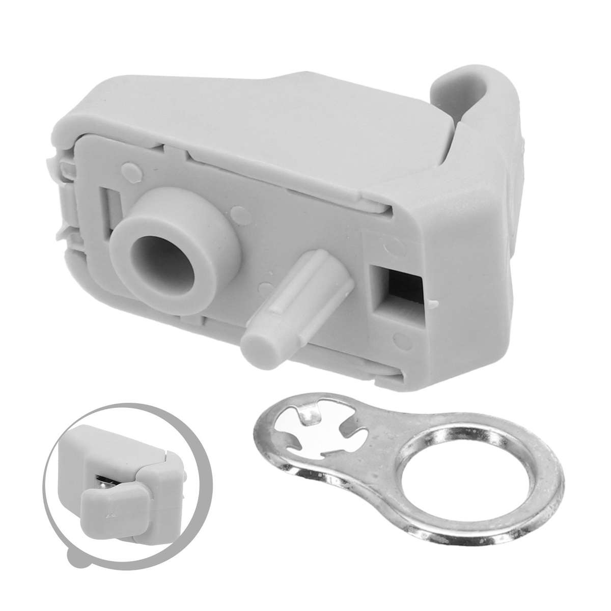 Interior SUN VISOR SUPPORT CLIP 5ND86MS7AA For FIAT For 500L 2014-2017