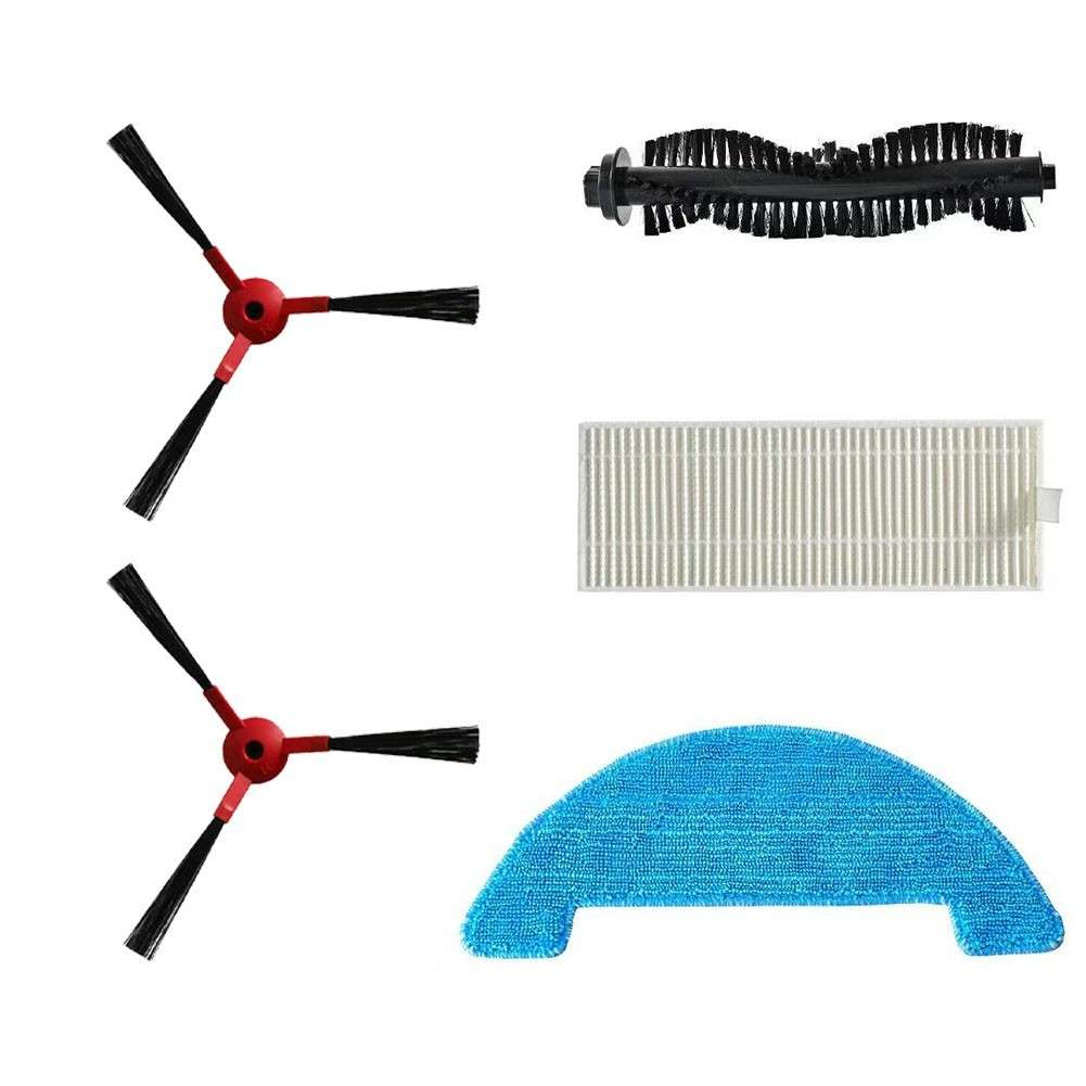 Brush Filter Set Spare Vacuum Robot For Smartai G50 / C50 Mop Cloths
