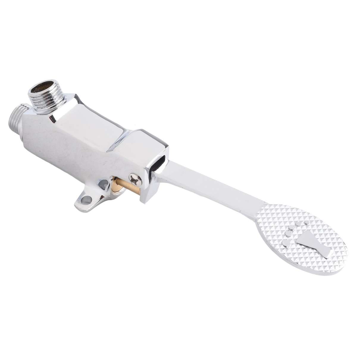 Quick And Hands Foot Pedal Control For Copper Bathroom Sink Faucet