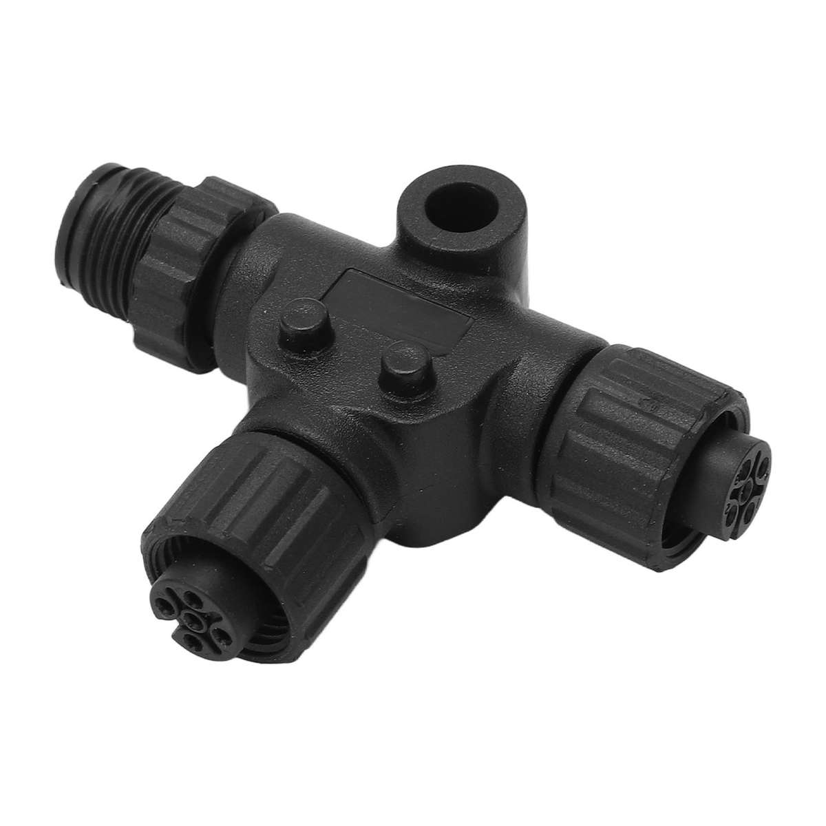 For NMEA 2000 T Connector 3 Port 5Pin M12 Thread IP67 For Networks CHW