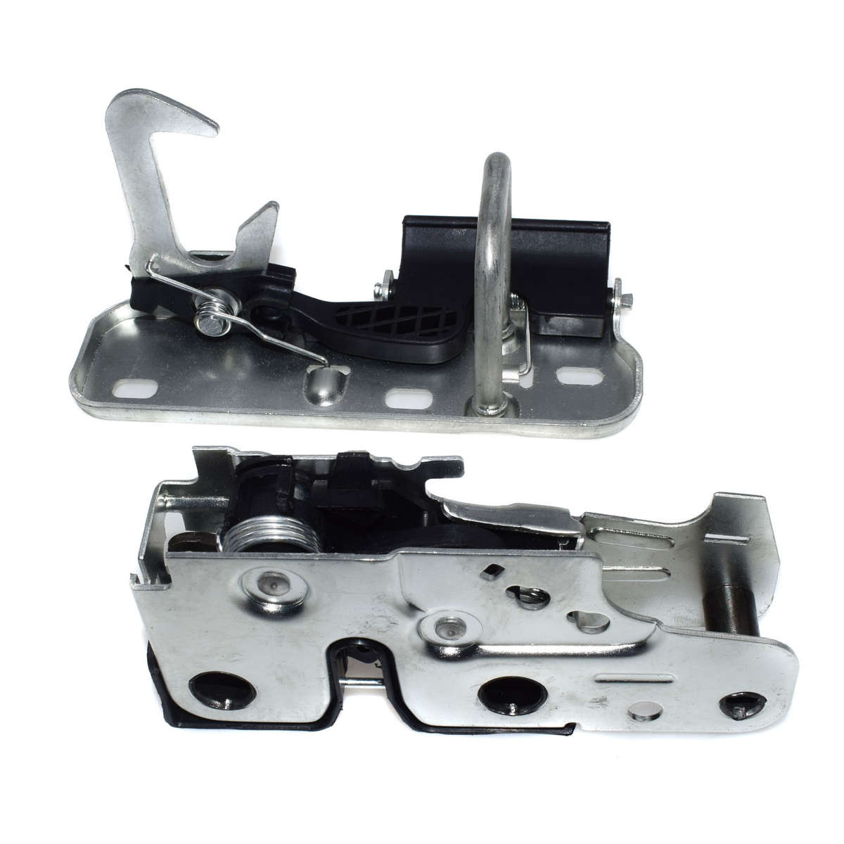 2PCS Bonnet Hood Latch Lock Actuator Upper & Lower For VW Golf Jetta MK5 Rabbit