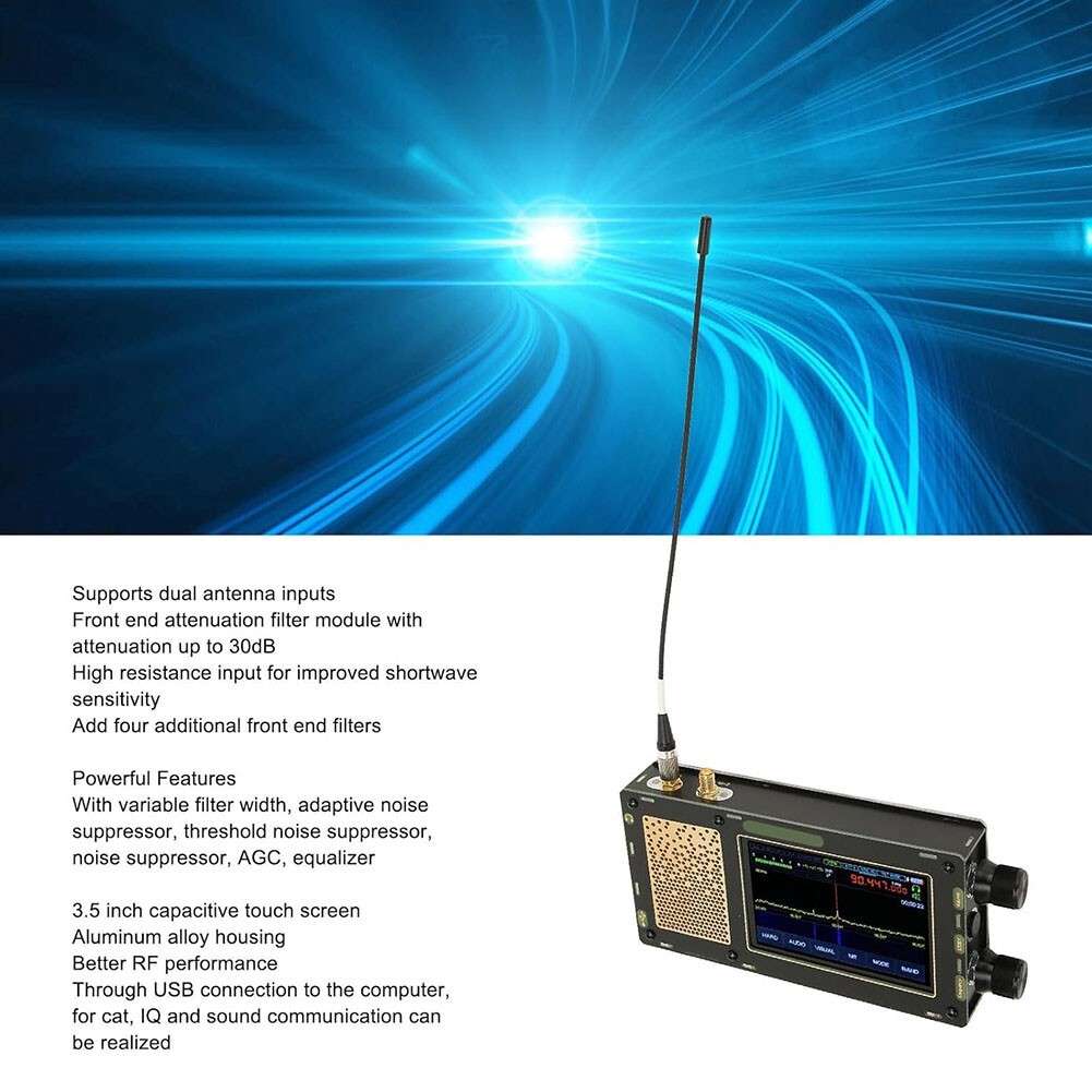 500MHz Bandwidth For DSP Receiver For Shortwave Listening And Communication