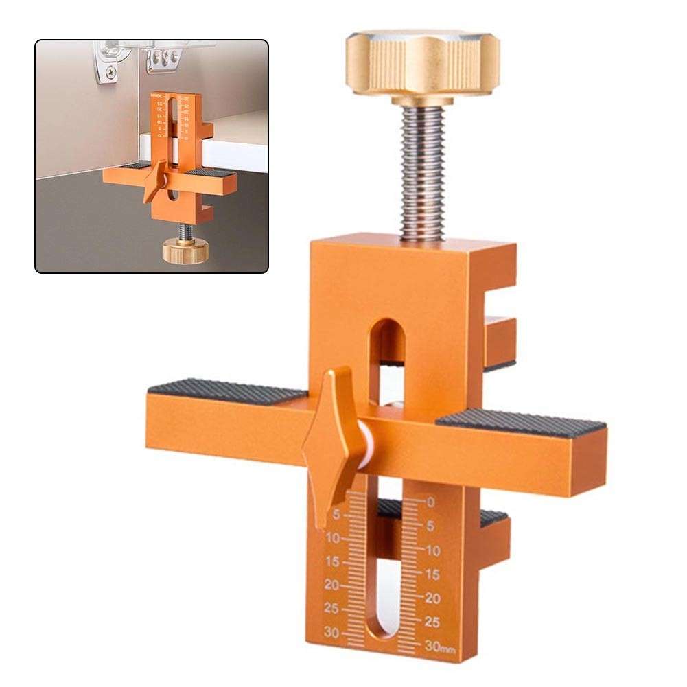 Adaptable Cabinet Door Installation Tool With Flexible Positioning Points