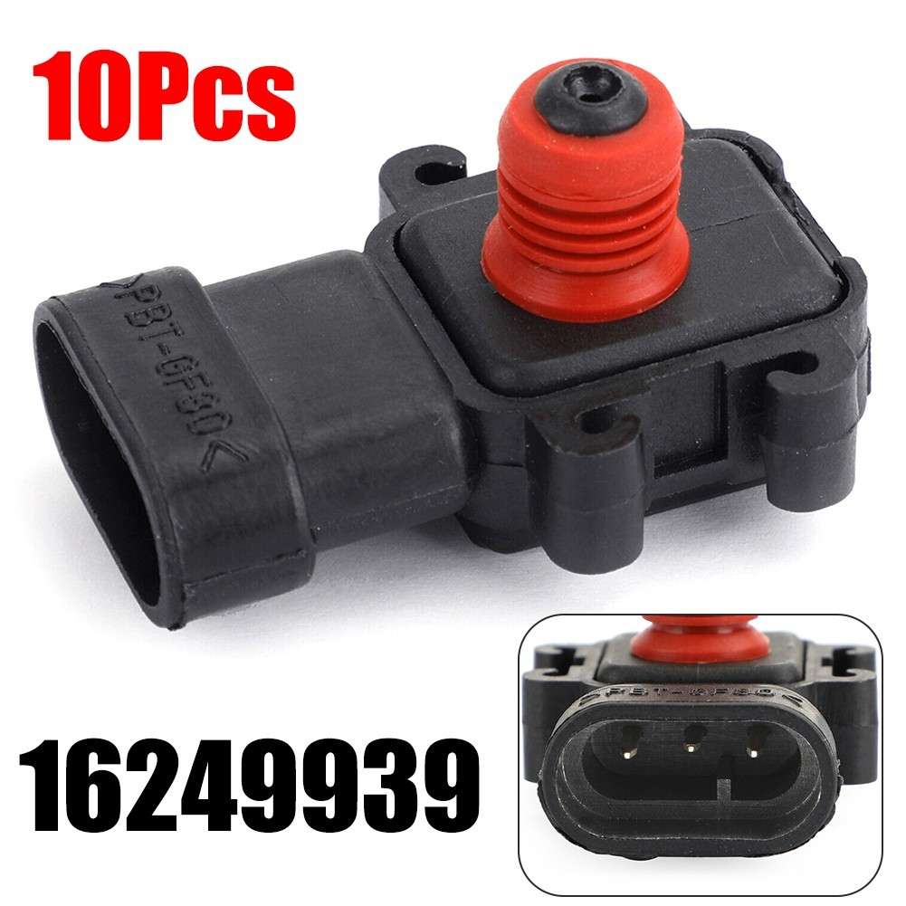 10Pcs Car Manifold Pressure MAP Sensor For Chevrolet 16249939 9359409 16187556