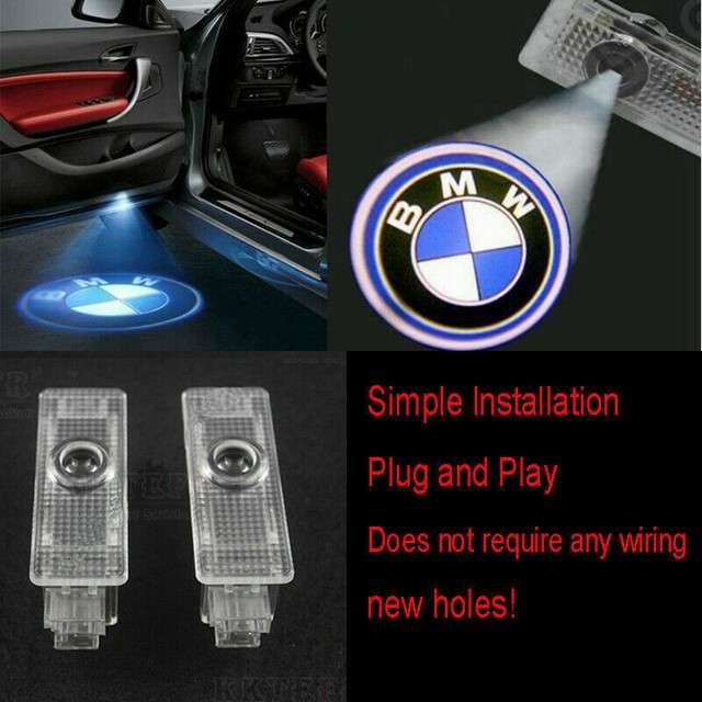 Wireless Car Door LED Projector Light Courtesy