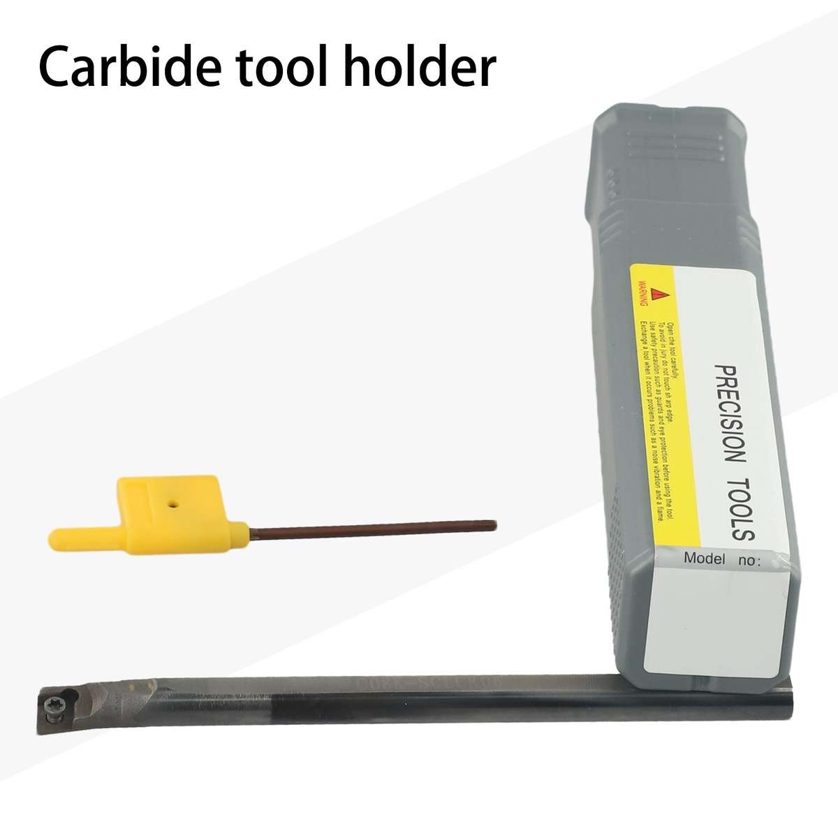 C08K-SCLCR06 Solid Carbide Holder (Tungsten Steel Shock Tool Holder) CCMT06 New