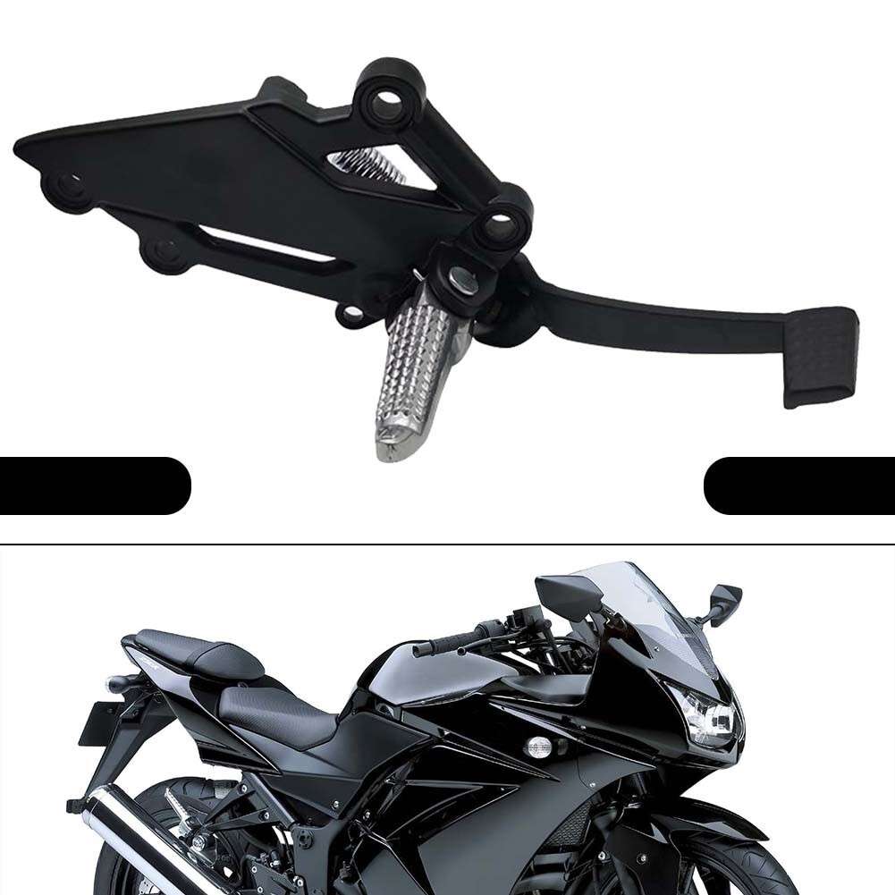 1* Foot Peg Bracket Brake Pedal Lever For KAWASAKI EX 250R NINJA250 R 300 Part