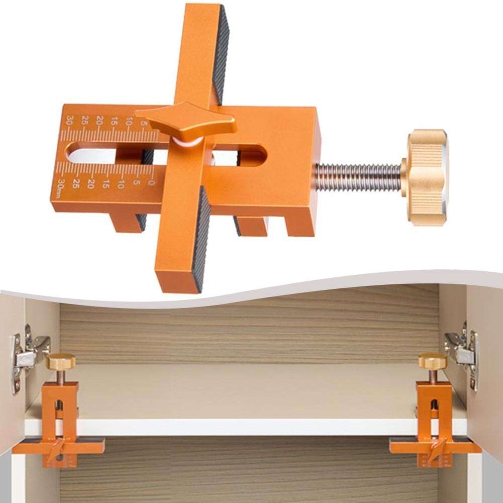 Adaptable Cabinet Door Installation Tool With Flexible Positioning Points