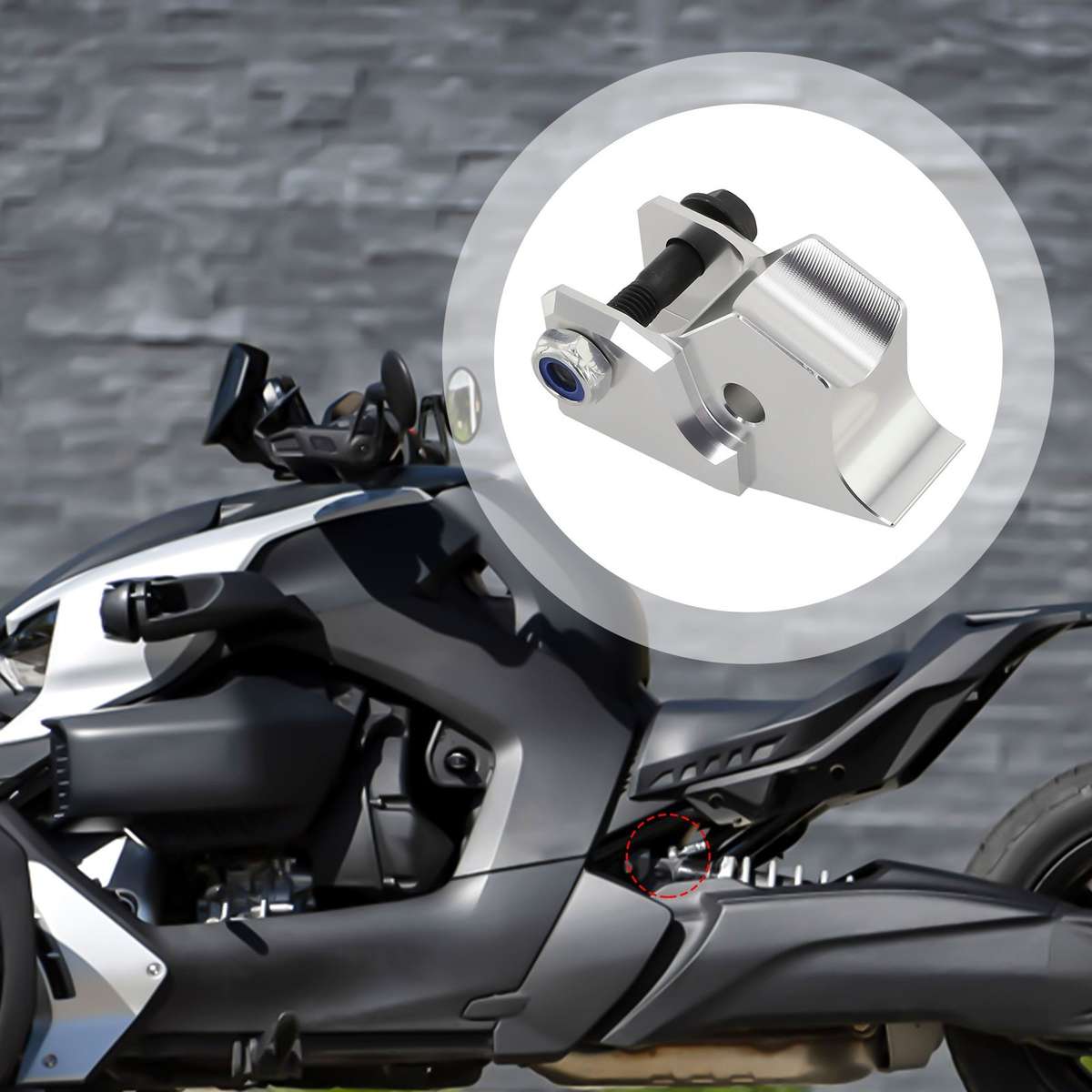 3" Rear Shock Lift Kit Extras For Ryker Rear Shock Lift Kit For Can-Am 600-900